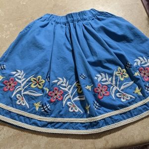NWOT!🔥Embroidery Skirt from KOREA